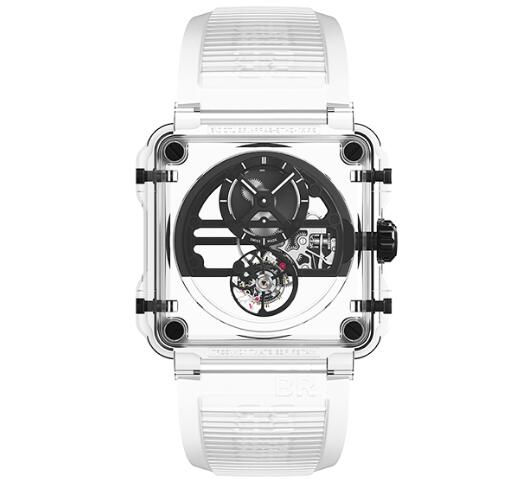 Bell and Ross BR-X1 SKELETON TOURBILLON SAPPHIRE BLACK Replica Watch BRX1-SKTB-SABLK